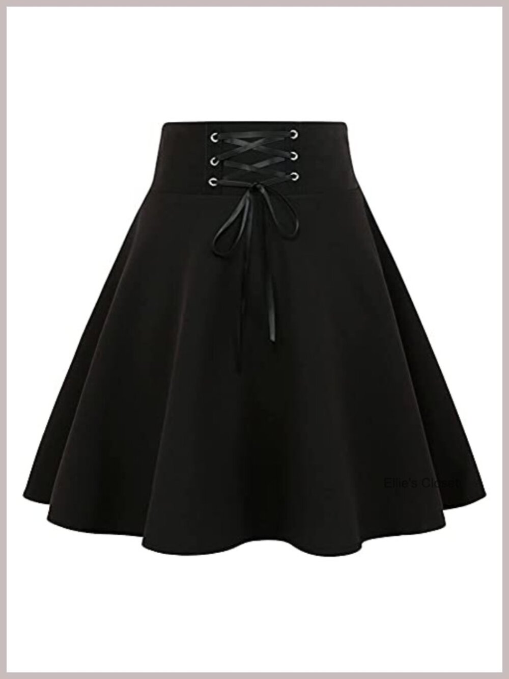100% Cotton Plaid High Waist Mini Skirt with Self Tie Front